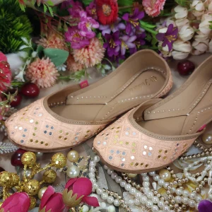 twinkle twinkle little star sequins peach gold