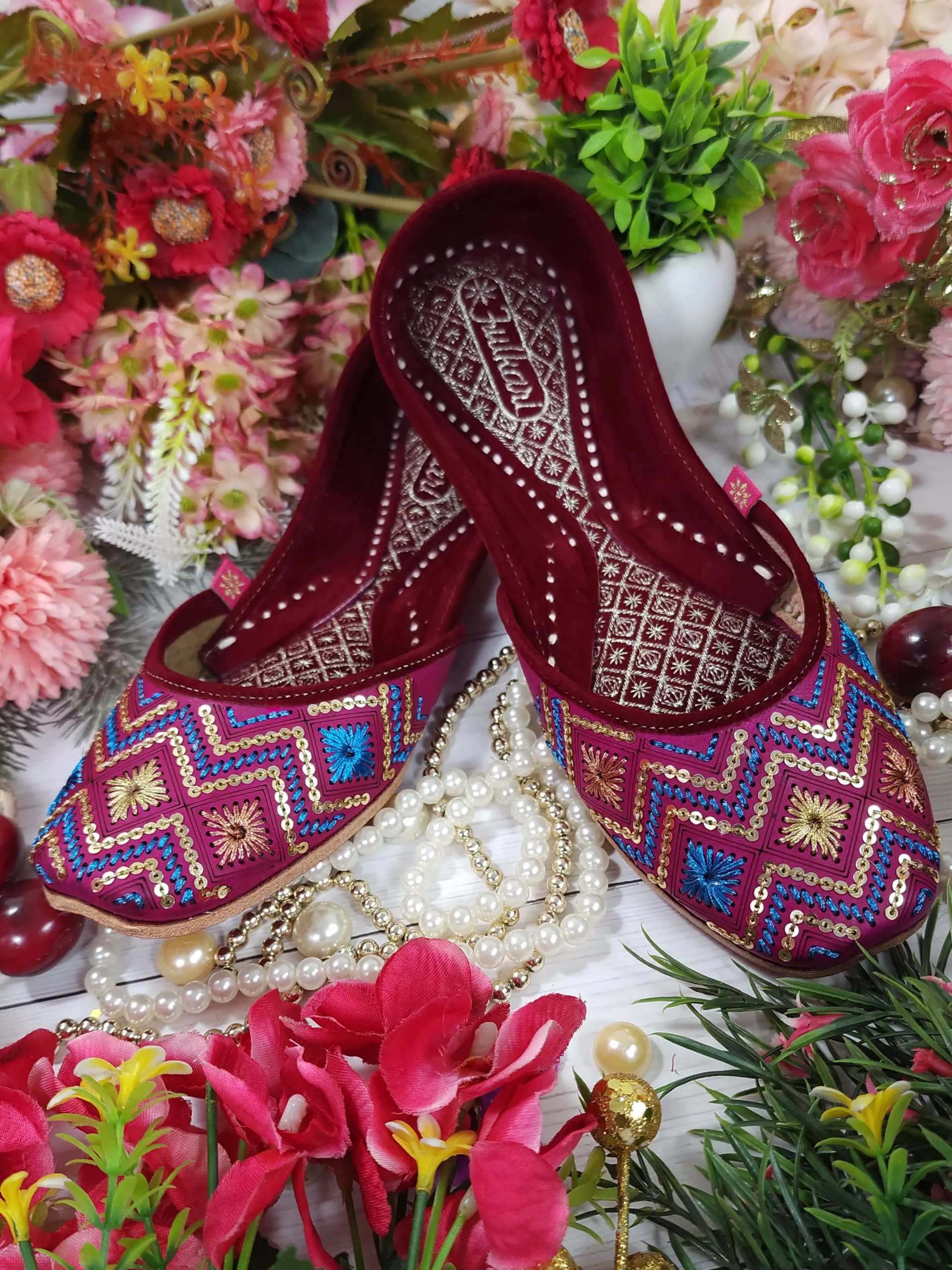 lehar sequins embroidry magenta multi semi casual magenta multicolor lehar sequins embroidry magenta multi semi casual magenta multicolor