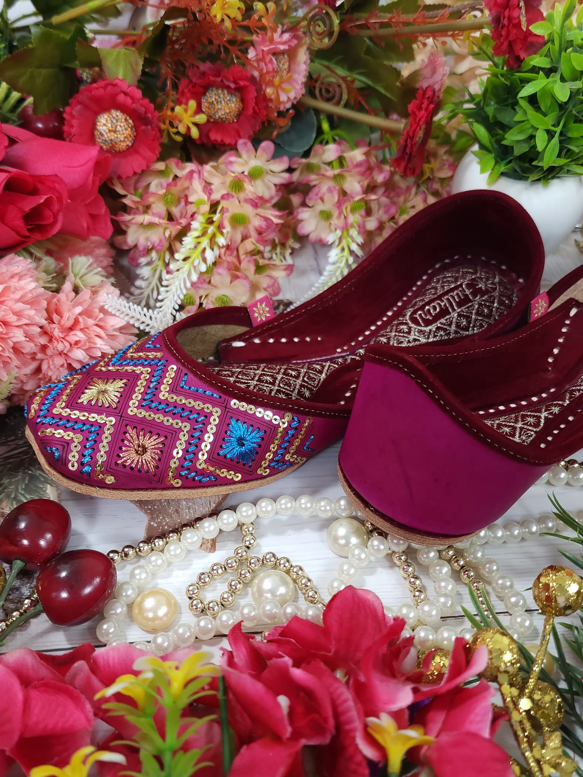 lehar sequins embroidry magenta multi semi casual magenta multicolor lehar sequins embroidry magenta multi semi casual magenta multicolor