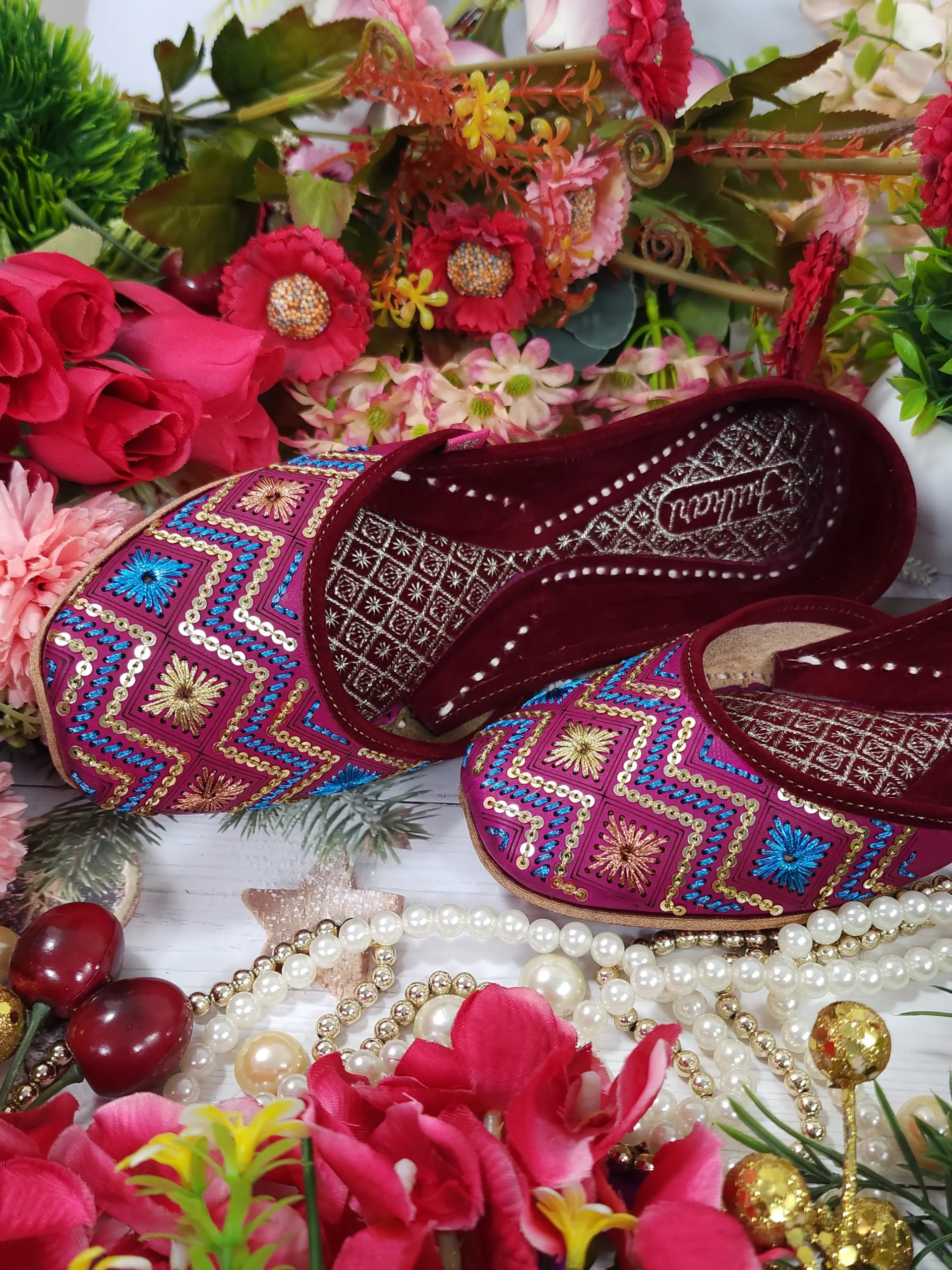 lehar sequins embroidry magenta multi semi casual magenta multicolor lehar sequins embroidry magenta multi semi casual magenta multicolor