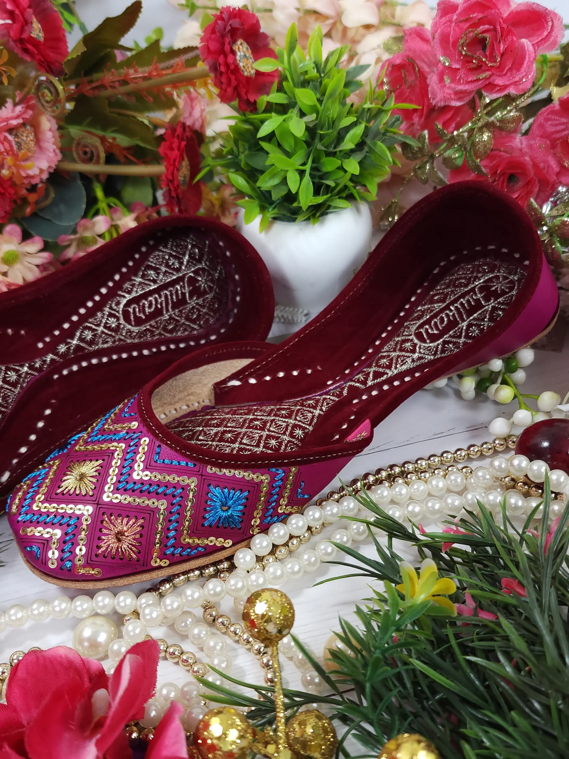 lehar sequins embroidry magenta multi semi casual magenta multicolor lehar sequins embroidry magenta multi semi casual magenta multicolor