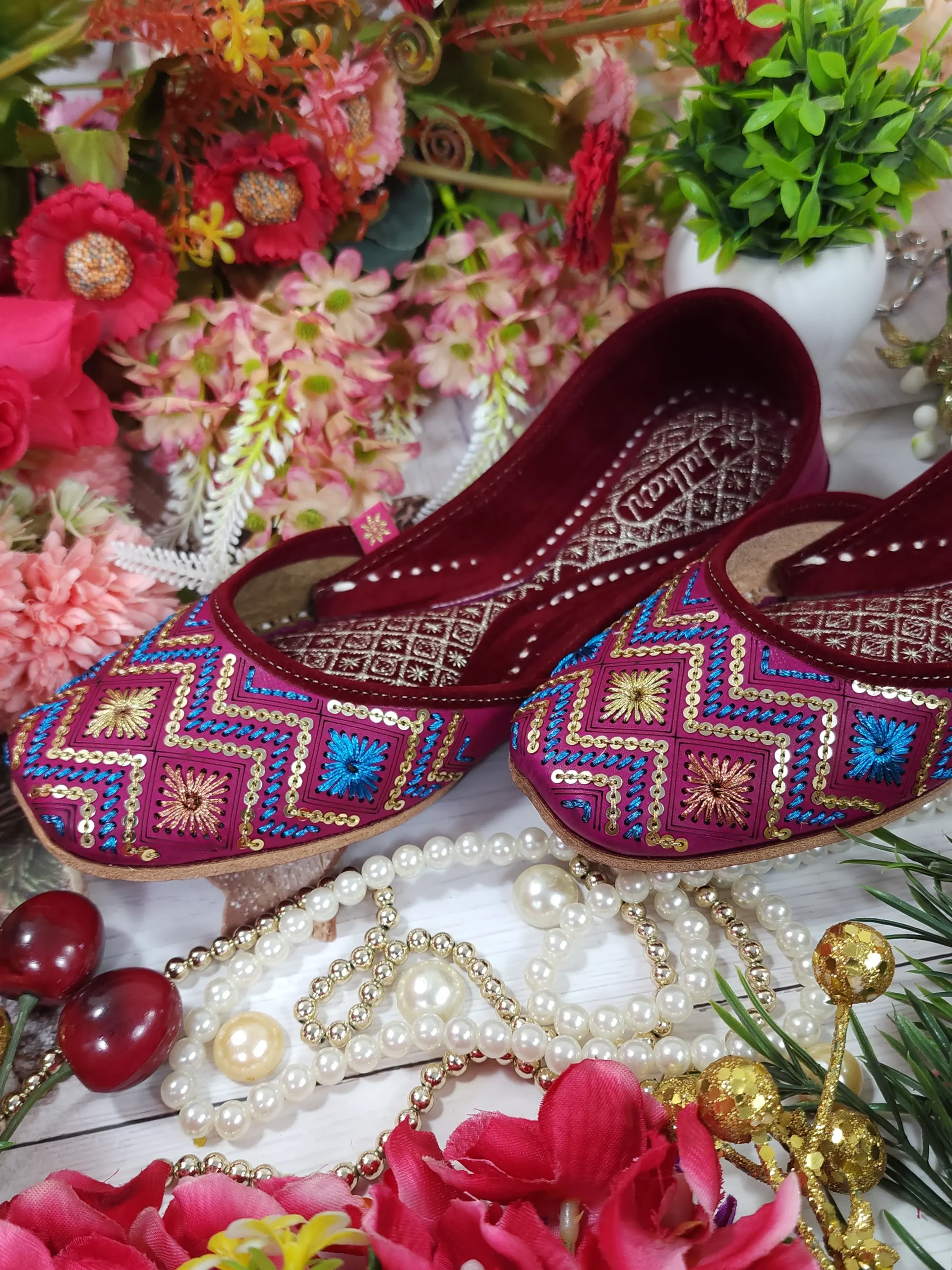 lehar sequins embroidry magenta multi semi casual magenta multicolor lehar sequins embroidry magenta multi semi casual magenta multicolor