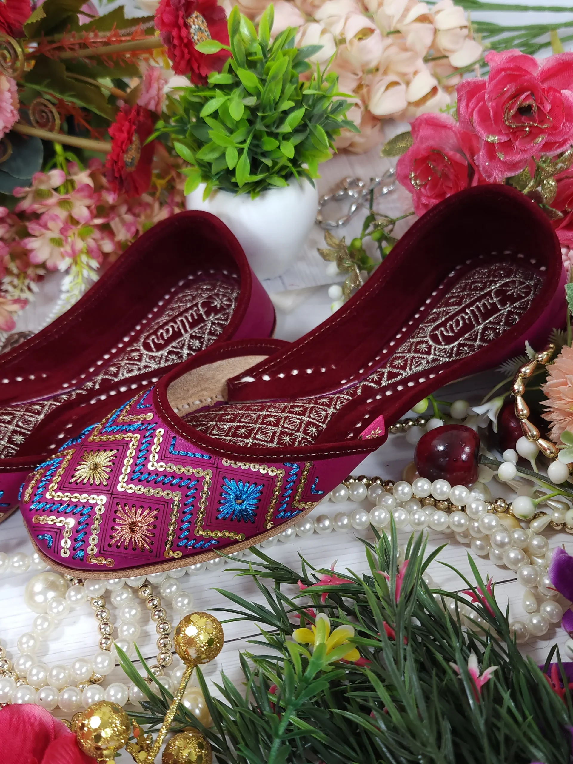 lehar sequins embroidry magenta multi semi casual magenta multicolor lehar sequins embroidry magenta multi semi casual magenta multicolor