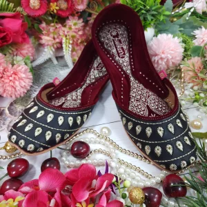 zarri diamond leather embroidery black gold semi casual black gold