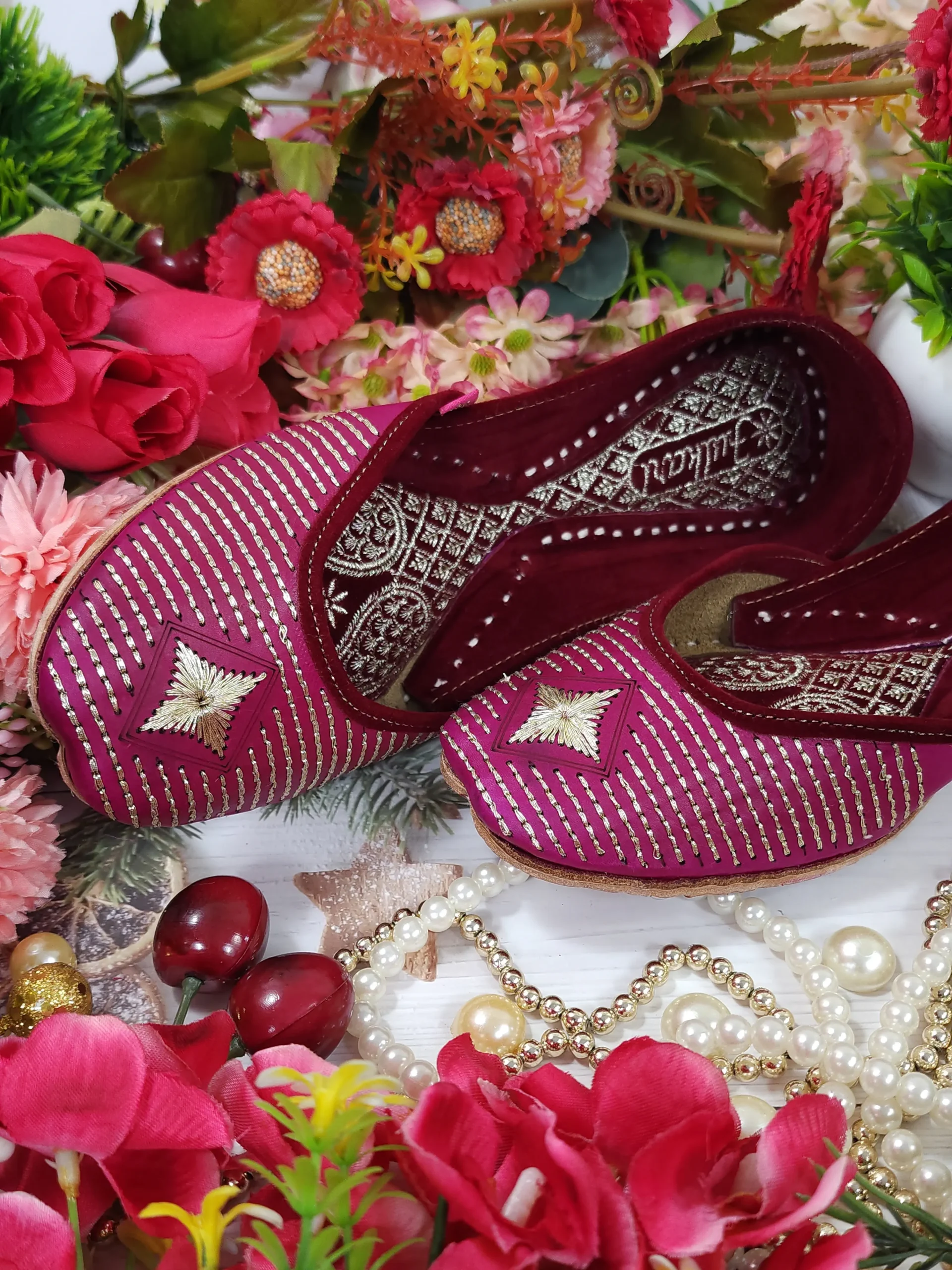 sunshine leather gold zarri embroidered magenta gold semi casual magenta gold sunshine leather gold zarri embroidered magenta gold semi casual magenta gold