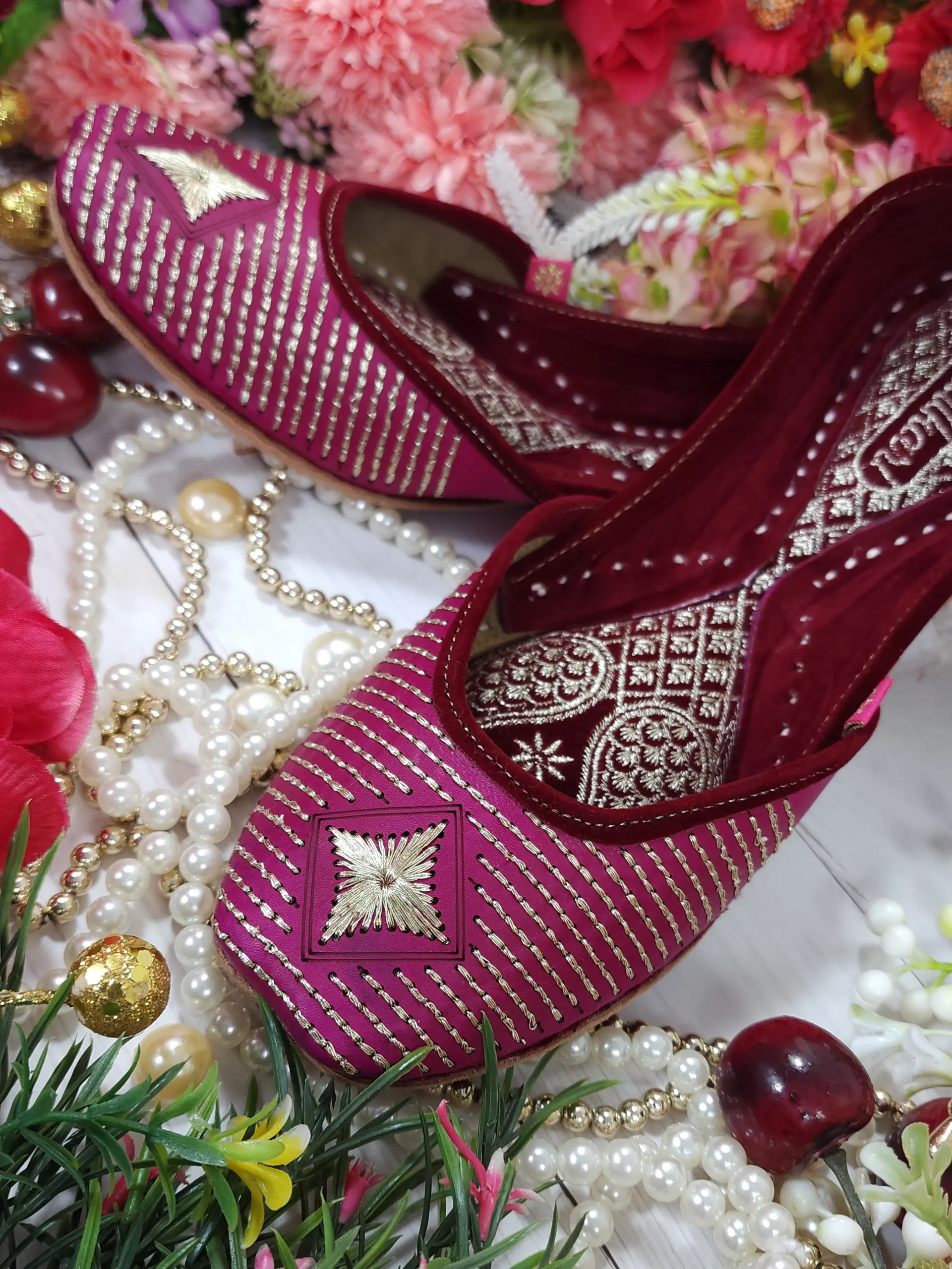 sunshine leather gold zarri embroidered magenta gold semi casual magenta gold sunshine leather gold zarri embroidered magenta gold semi casual magenta gold