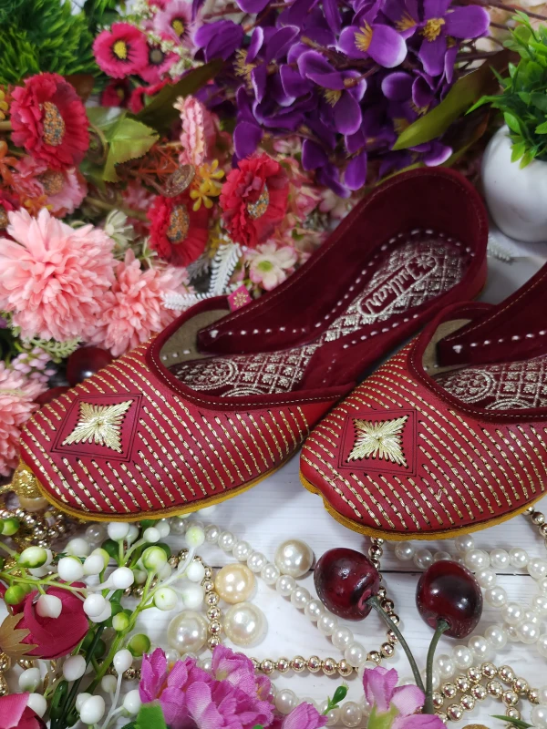 sunshine leather embroidry red gold semi casual red gold sunshine leather embroidry red gold semi casual red gold