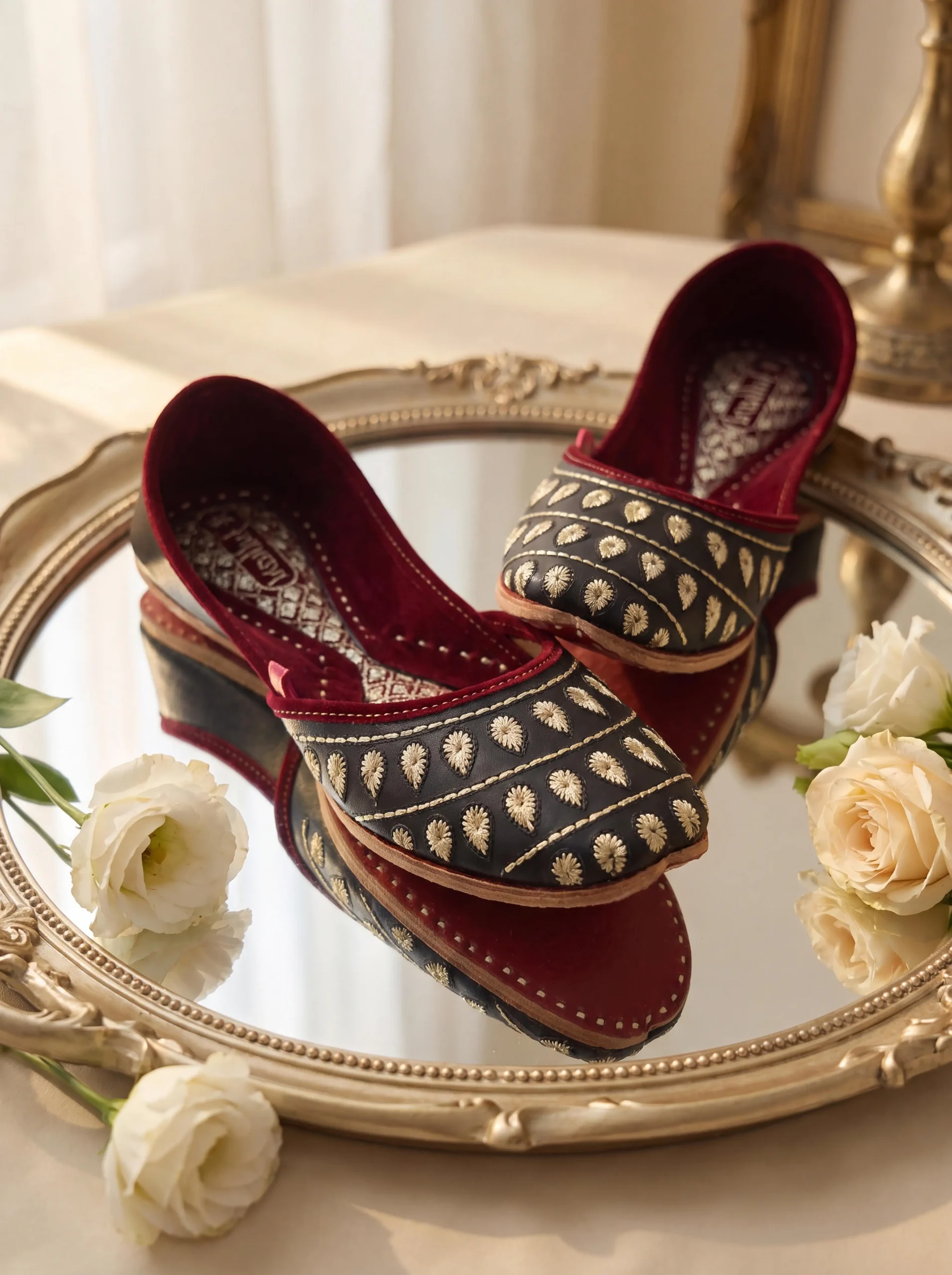 zarri leather embroidery black gold zarri leather embroidery black gold