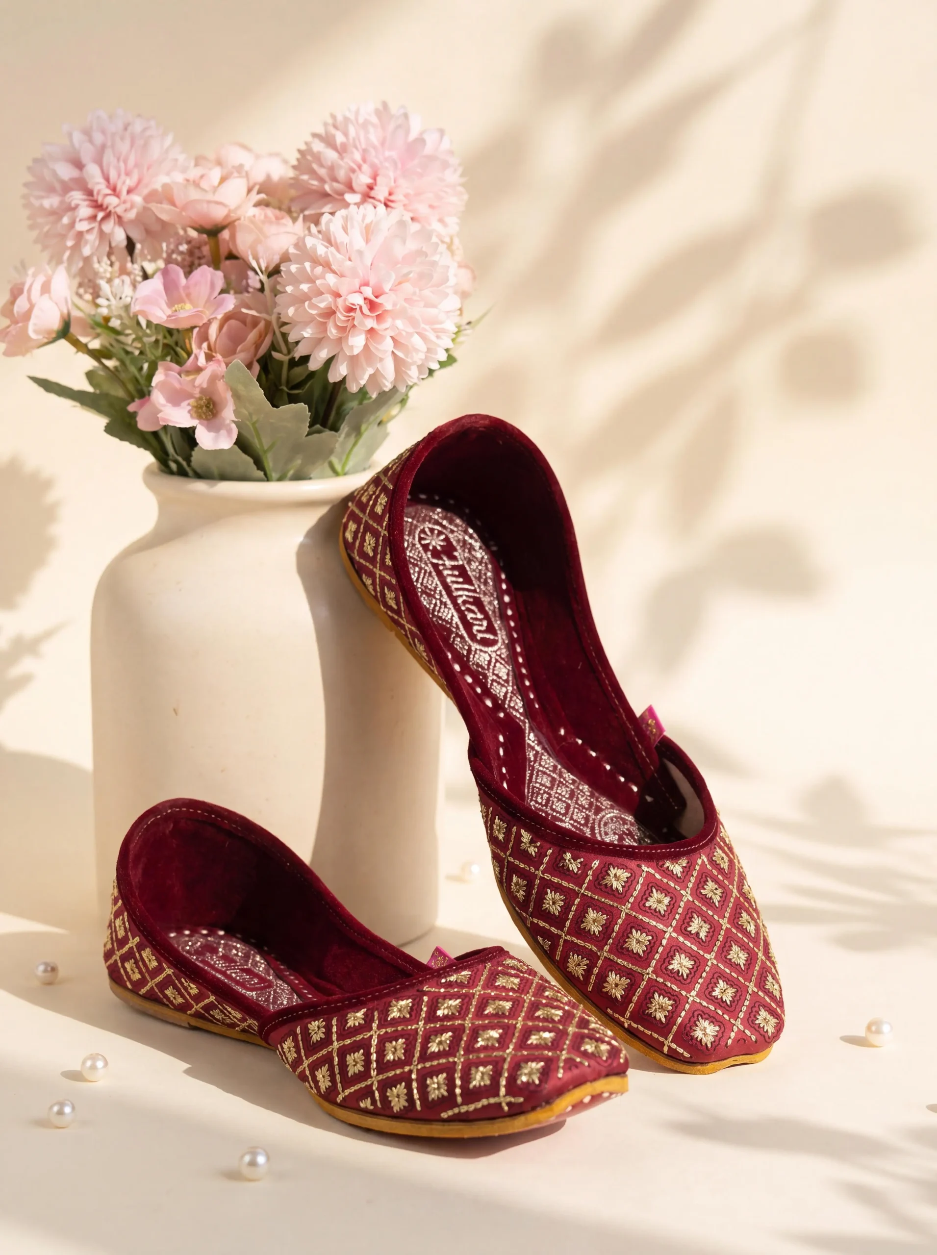zarri stone leather embroidery red gold zarri stone leather embroidery red gold