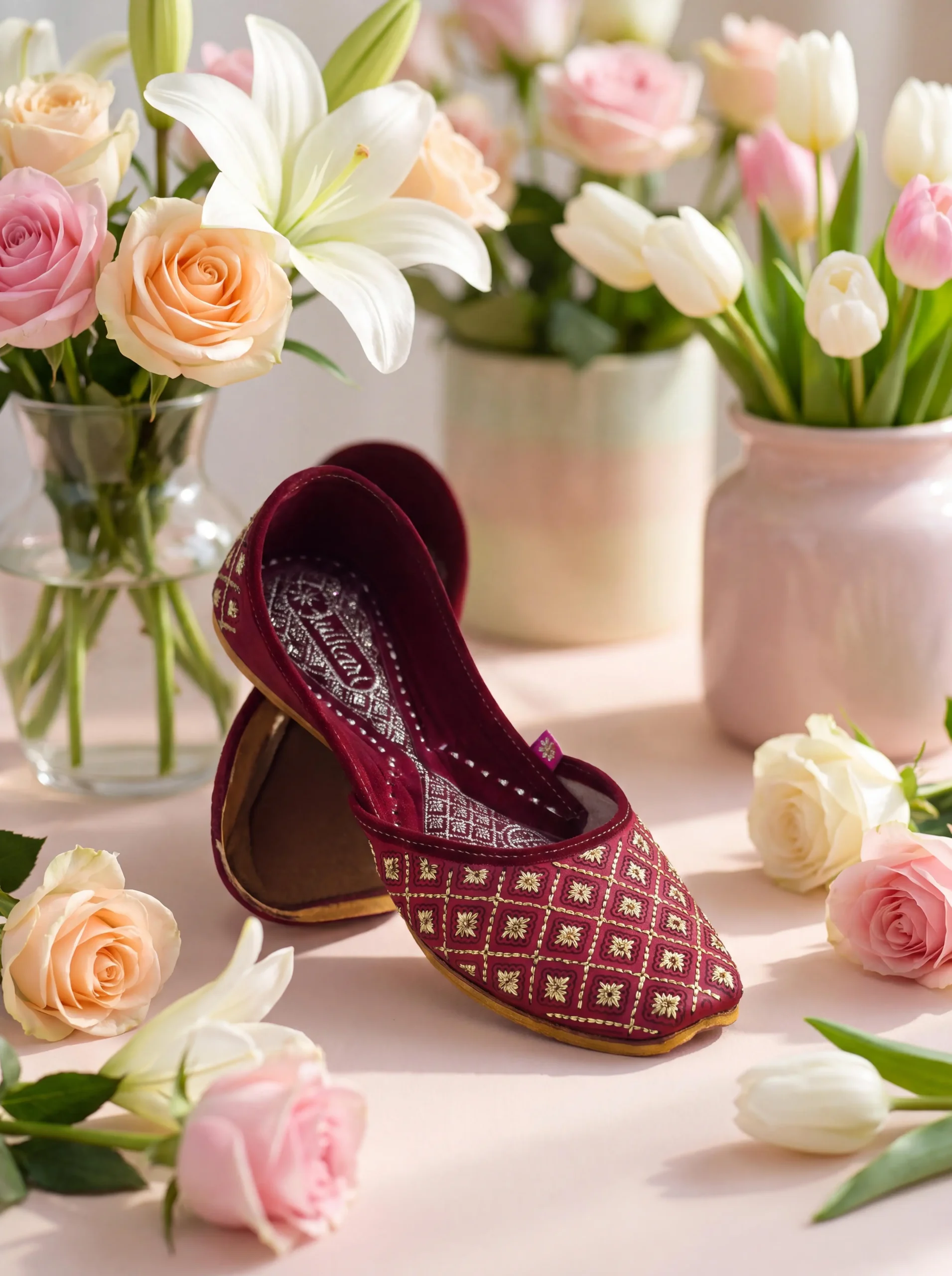 zarri stone leather embroidery red gold zarri stone leather embroidery red gold